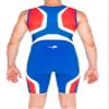 Kiwami Rio LD Men's Trisuit - Tri Suits - Triathlon Trisuit Men (Royal/Red, X-Small) view 3