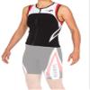 Kiwami Rio Men's Tri Top - Tri Top - Triathlon Men's Top (Black/Red, Large) view 3