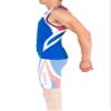 Kiwami Rio Men's Tri Top - Tri Top - Triathlon Men's Top (Royal/Red, X-Small) view 2