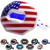 Oral Mart USA Flag Football Mouth Guard - Lip Guard Mouthpiece | Lip Protector Mouthguard (Detachable Strap Included) view 1