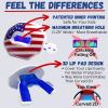 Oral Mart USA Flag Football Mouth Guard - Lip Guard Mouthpiece | Lip Protector Mouthguard (Detachable Strap Included) view 4