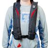 BLUESTORM Cirrus26 Inflatable PFD Life Jackets for Adults | US Coast Guard Approved Automatic Life Vest w/Manual Override Convertibility (Nitro Red, One Size) view 3