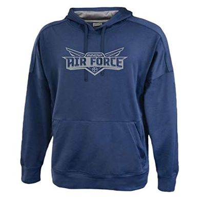 Innova Discs Air Force Flex Performance Pullover Hoodie Hooded Disc Golf Sweatshirt - Navy Blue - XXL