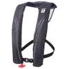 BLUESTORM Cirrus26 Inflatable PFD Life Jackets for Adults | US Coast Guard Approved Automatic Life Vest w/Manual Override Convertibility (Apex Black, One Size) view 1
