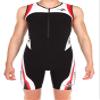Kiwami Rio LD Men's Trisuit - Tri Suits - Triathlon Trisuit Men (Black/Red, X-Small) view 1