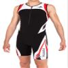 Kiwami Rio LD Men's Trisuit - Tri Suits - Triathlon Trisuit Men (Black/Red, X-Small) view 2