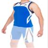 Kiwami Rio Men's Tri Top - Tri Top - Triathlon Men's Top (Black/Blue, X-Large) view 2