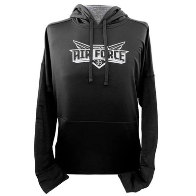 Innova Discs Air Force Flex Performance Pullover Hoodie Hooded Disc Golf Sweatshirt - Black - XXL