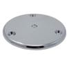 TACO Marine F32-4340BSS Aluminum Spiral Sanded 3-Hole 1/4" I.P.S. 4 Round Pad view 1