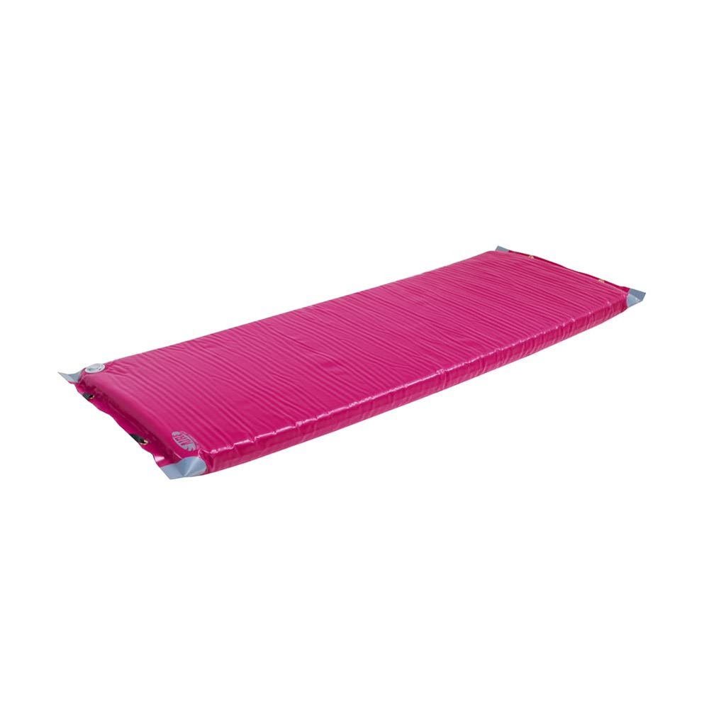Outcast Sporting Gear Outdoor Recreation Camping Boating River Trip Soft Foam Cushion Sleeping Landing Pad, Cranberry, 24"