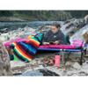 Outcast Sporting Gear Outdoor Recreation Camping Boating River Trip Soft Foam Cushion Sleeping Landing Pad, Cranberry, 24" view 4