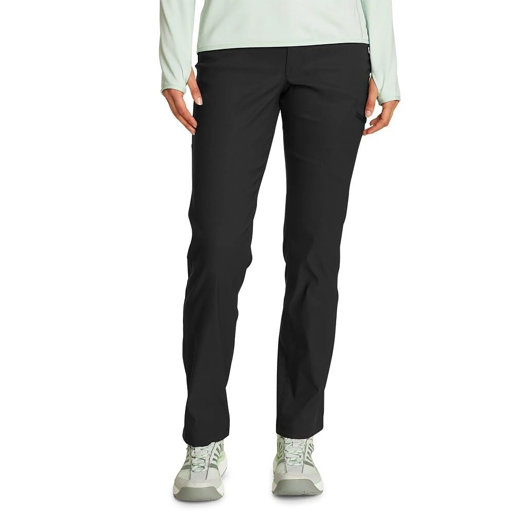Eddie Bauer Women's Rainier Pants, Black Rainier, 16