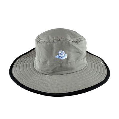 ICED Bucket Hat - Insulated Cooling Hat for ICE (Grey, Regular)