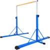 FC FUNCHEER Gymnastics Bar for Kids Ages 3-15, 35" to 60" Adjustable Height, 4FT Wide Base - Professional Kip Bar with 360 Stability & Fiberglass Crossbar, Easy Fold&Solid Design for Home Training view 1