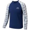 BASSDASH Youth UPF50+ Camo Long Sleeve Fishing Shirt UV Protection Quick Dry Tee