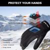 Intra-FIT Climbing Gloves Rope Gloves for Cold Weather, Fleece Liner, Perfect for Rappelling Rescue Rock/Mountain Climbing view 4