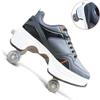 F-7 Roller Skates for Women, Girls & Boys - Quad Skates for Adults & Children, Retractable Outdoor Roller Shoes view 3