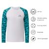 BASSDASH Youth UPF50+ Camo Long Sleeve Fishing Shirt UV Protection Quick Dry Tee view 3