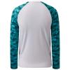 BASSDASH Youth UPF50+ Camo Long Sleeve Fishing Shirt UV Protection Quick Dry Tee view 4