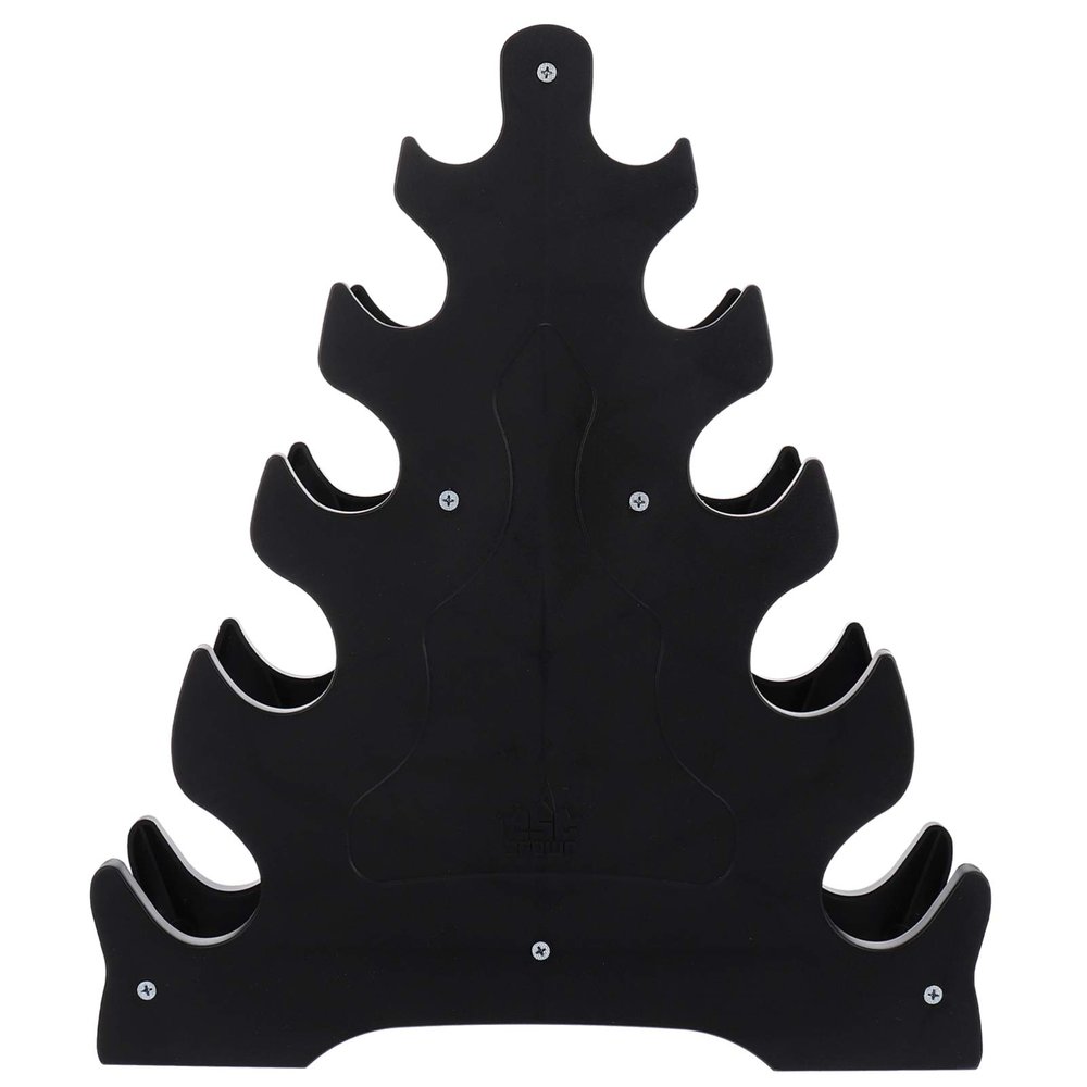 Black Dumbbell Storage Rack Dumbbell Holder Rack Stand for Home Workout Gym Exercise Supplies