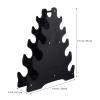 Black Dumbbell Storage Rack Dumbbell Holder Rack Stand for Home Workout Gym Exercise Supplies view 3