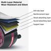 Abdominal Roller Wheel, Smart Brake Automatic Rebound Ab Roller Wheel, Mute Non-Slip Abs Carver Multiple Angles Core Workouts Ab Roller, Home Gym Equipment for Men Women Abdominal Exercise (purple) view 3