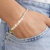 Tennis Bracelets for Women 14K Gold Plated Diamond AAA+ Cubic Zirconia CZ Dainty Classic Adjustable Slider Bracelet Silver Fashion Jewelry Wedding Gift view 4