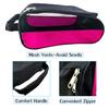 Getfitsoo Golf Shoe Bag, Pink Golf Shoes Bags Women Outdoor Zippered Carrier Bags with Ventilation Sport Shoes Bag Travel Shoe Bags (Pink) view 2