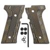 Cool Hand Grips for Beretta Vertec, M9A3, 92X, Custom Screws Included, Iron Texture, Coyote G10, V-IRON-24 view 3