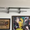 WANLIAN Sword Display Wall Mount, Sword Display Wall Mount, Acrylic Two-Layer Wall Mounted Samurai Sword Stand Display Stand, Luxury Table Stand for Katana or Wakizashi Sword, can Support All Swords view 4