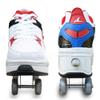E-8 Quad Roller Skates for Women & Girls, Adult & Children's Parkour Shoes with Retractable Wheels view 2