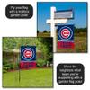 Chicago Baseball Double Sided Garden Flag view 3