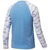 BASSDASH Youth UPF50+ Camo Long Sleeve Fishing Shirt UV Protection Quick Dry Tee view 2