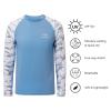 BASSDASH Youth UPF50+ Camo Long Sleeve Fishing Shirt UV Protection Quick Dry Tee view 3