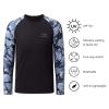 BASSDASH Youth UPF50+ Camo Long Sleeve Fishing Shirt UV Protection Quick Dry Tee view 3