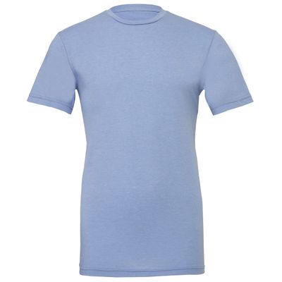 Bella Canvas Unisex Adult T-Shirt (XS) (Blue Heather)