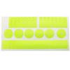 E-outstanding Reflective Sticker for Bike 21PCS Yellow Safety Reflector Waterproof Adhesive Reflective Decals for Cycling Bicycle, Wheelchairs, Motorbike, Helmet, Stroller, Scooter, Hard Hat view 3