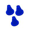 SPORTSYUVA Rubber Cricket Batting Tee Cone for Batting Practice (Pack of 3) (Blue) view 1