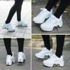 A-6 Roller Skates for Women: Kick Rollers Shoes with Retractable Wheels - Adult Parkour and Quad Inline Skates for Boys & Girls, Outdoor Use - Children's Shoes with Wheels view 2