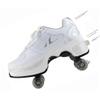 A-6 Roller Skates for Women: Kick Rollers Shoes with Retractable Wheels - Adult Parkour and Quad Inline Skates for Boys & Girls, Outdoor Use - Children's Shoes with Wheels view 4