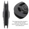 Keenso Bearing Pulley Wheel, 10Pcs/Set 95mm Pulley Universal Nylon Bearing Pulley Wheel Replacement Gym Fitness Equipment Combination fitness products view 3