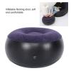 Foldable Inflatable Stool, Portable Round Air Chair Outdoor Camping Chair Footrest Cushion, with Durable Reinforced Bottom, for Home Office Yoga Dorm Outdoor, Kids Adults, Camping, Airplane default view 3