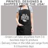 Motivation Gym Chef Apron Fitness Gift for Men Women - All Reps Matter Funny Workout Bodybuilding T-Shirt Black Kitchen Aprons - Grill Cook Apron 1 Size Fits All view 4