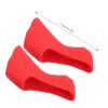 Drfeify Shifter, Road Shifters Silicone Cover for R7000 R8000 Shifter Brake Lever Cover Hood(Red) view 2