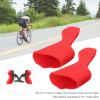 Drfeify Shifter, Road Shifters Silicone Cover for R7000 R8000 Shifter Brake Lever Cover Hood(Red) view 3