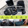 VAULTEK LifePod 2.0 + SlingBag Bundle Secure Waterproof Rugged Lock Box with Included SlingBag Ultimate Travel System (Covert Black LifePod 2.0 + SlingBag) view 2