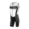 De Soto Forza Triathlon Flisuit - 2020 - FFT (XX-Large, White/Black Stripe) view 1