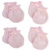 Infant Mittens44; Pink - Pack of 4 view 1