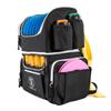 STAR FRAME Brick 3.0 Disc Golf Bag With Cooler | Large Insulated Built-in Cooler with 24-Can Capacity | 16-Disc Frisbee Golf Backpack | Light Durable Black Disc Golf Bag | Huge Storage & Putter Pocket view 2