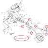 A.A Brake Cable Set Compatible for EZGO TXT Medalist 1994+ Golf Carts 70969-G03 view 3